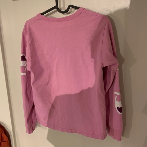 Pink CHAMPION Long Seleve - Picture 3 of 3